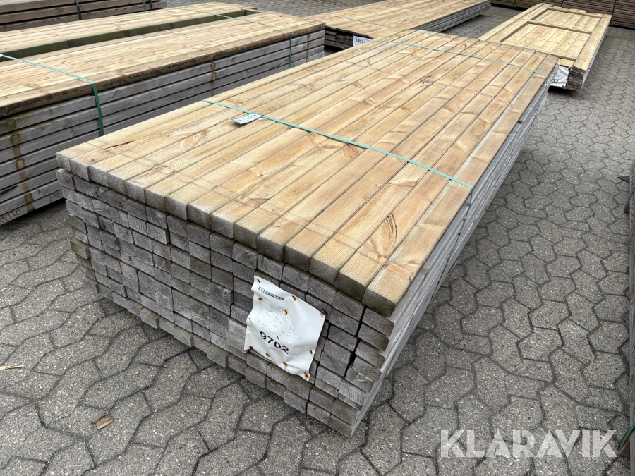 Trykimprægneret reglar