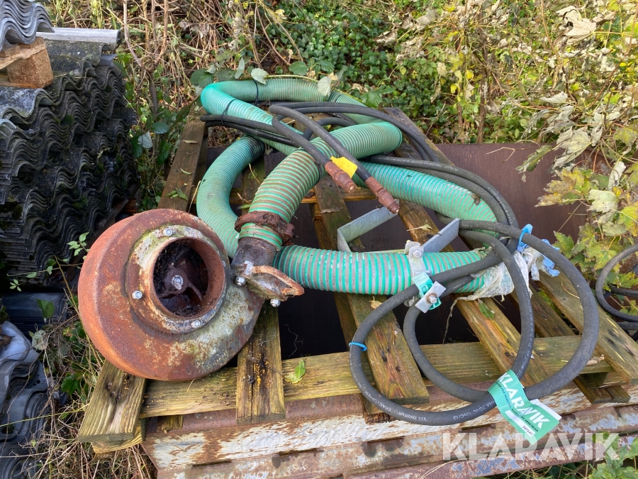 Gyllepumpe til hydraulik ? Hydraulisk trukket