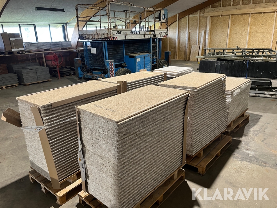 Træbeton loft Troldtekt 153413 hvid med fer og not- 152 hele plader.