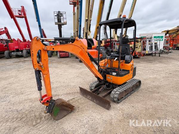 Minigraver Kubota U17-3a