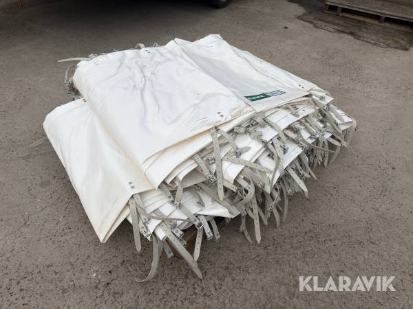 Telttagrender - 50m - 2 styks