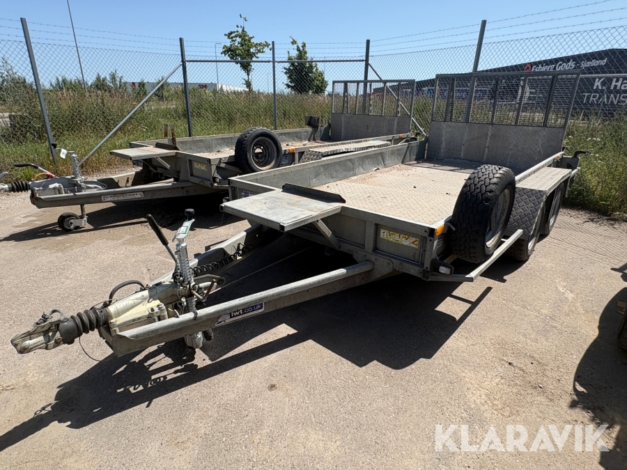 Maskintrailer Ifor Williams GP 126-R