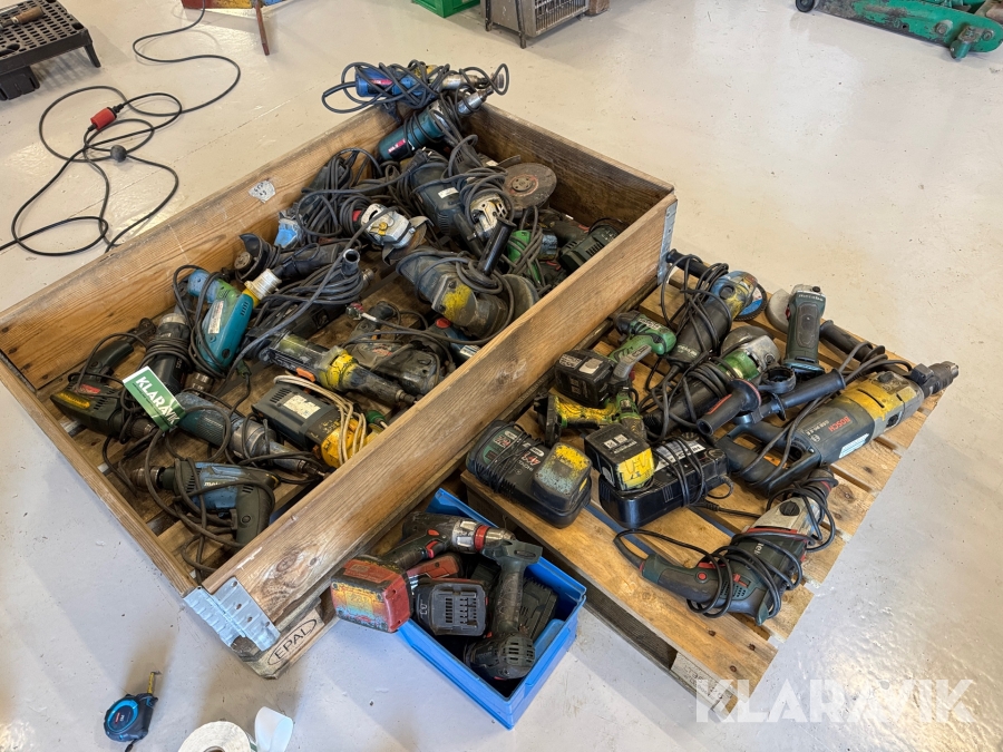 Blandet Lot elværktøj