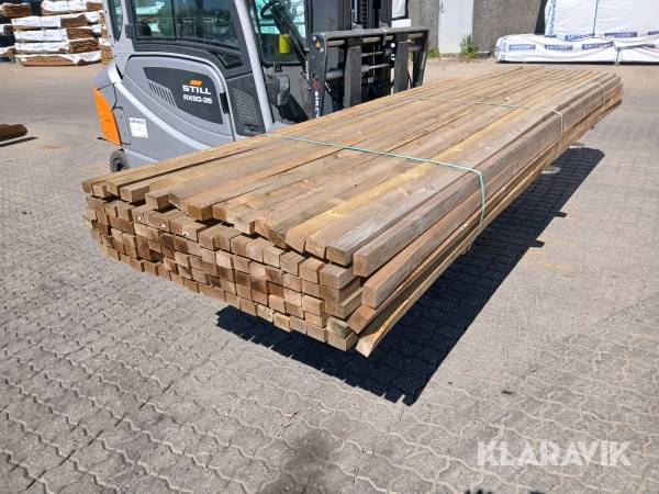 Trykimprægneret skillerumslægter 38x57mm 106 styk
