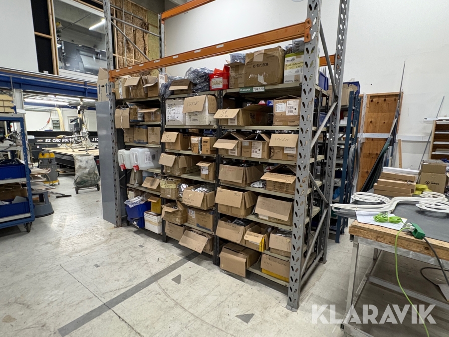 Stålreoler med indhold