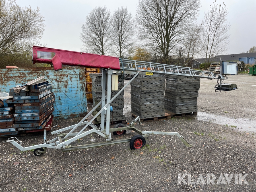 Teleskopmast 12 meter