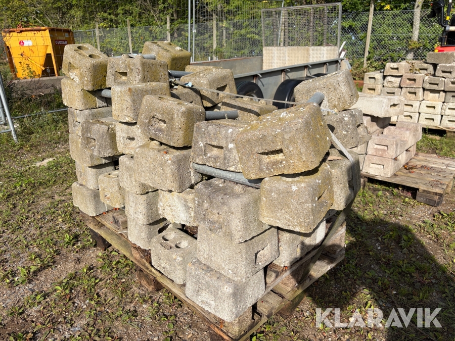 Betonfødder Falcon Twin 15 styk