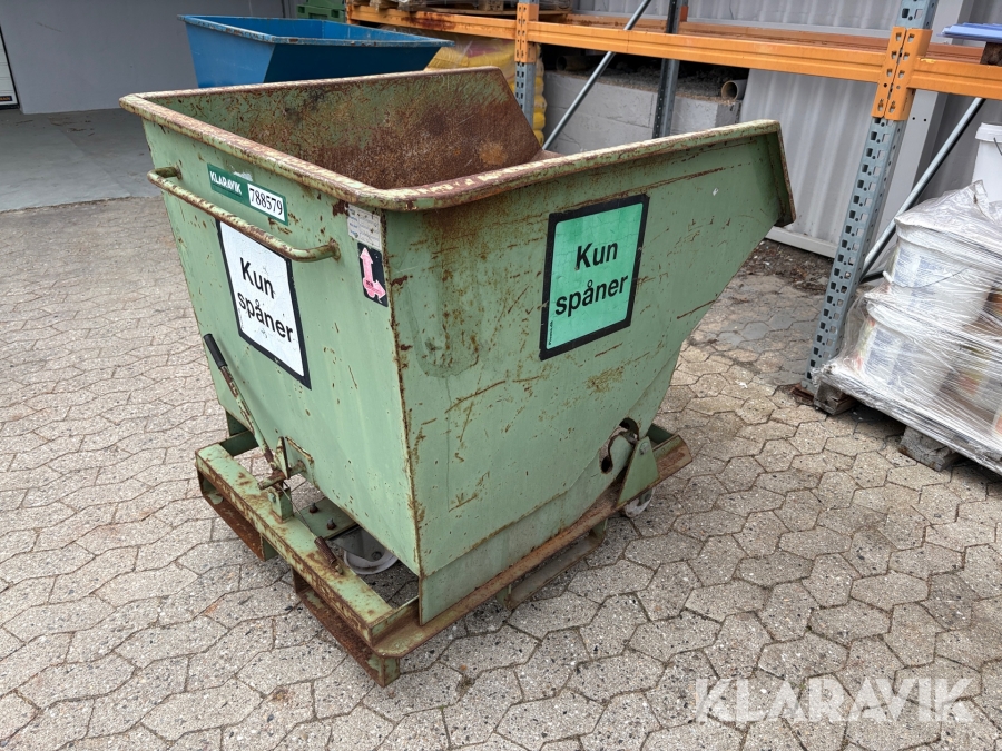 Vippecontainer 500 liter