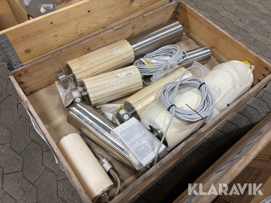 Tromlemotor Interroll, 1 palle