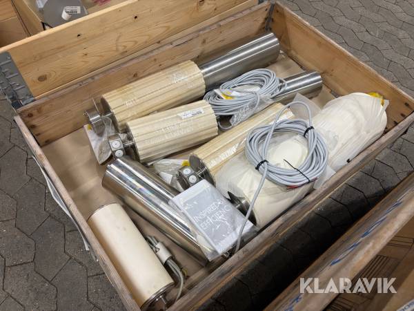 Tromlemotor Interroll, 1 palle