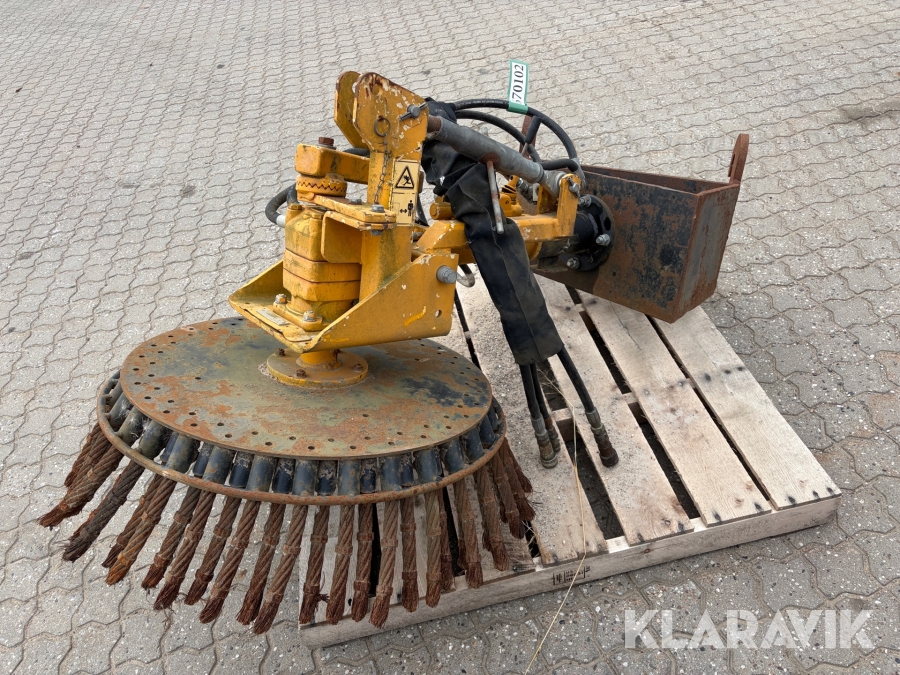 Hydraulisk ukrudtsbørste BR90