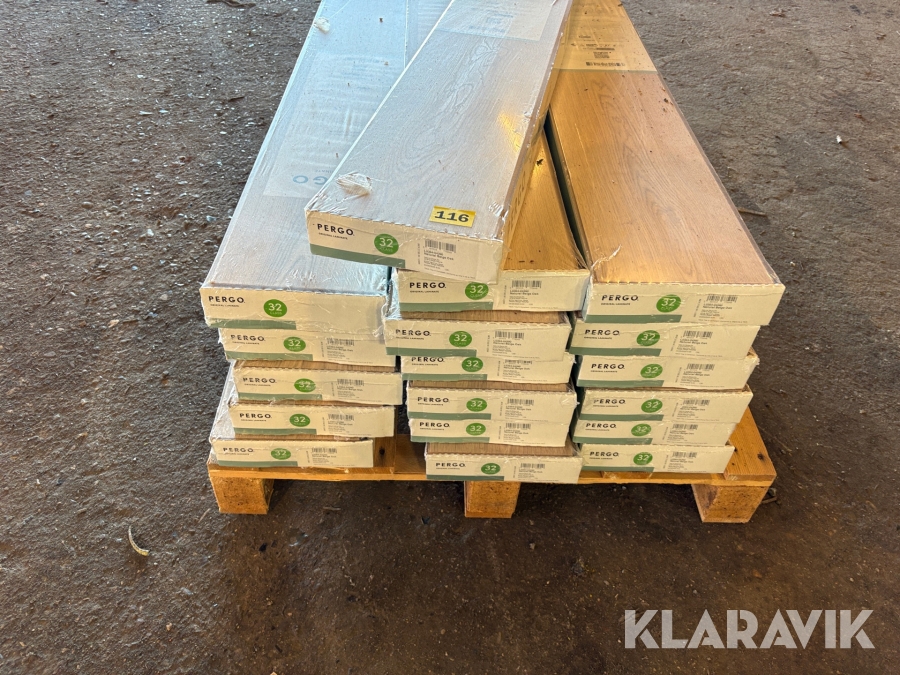 Gulv Pergo Original Laminate ESPOO 32 Class – Natural Beige Oak 18styk