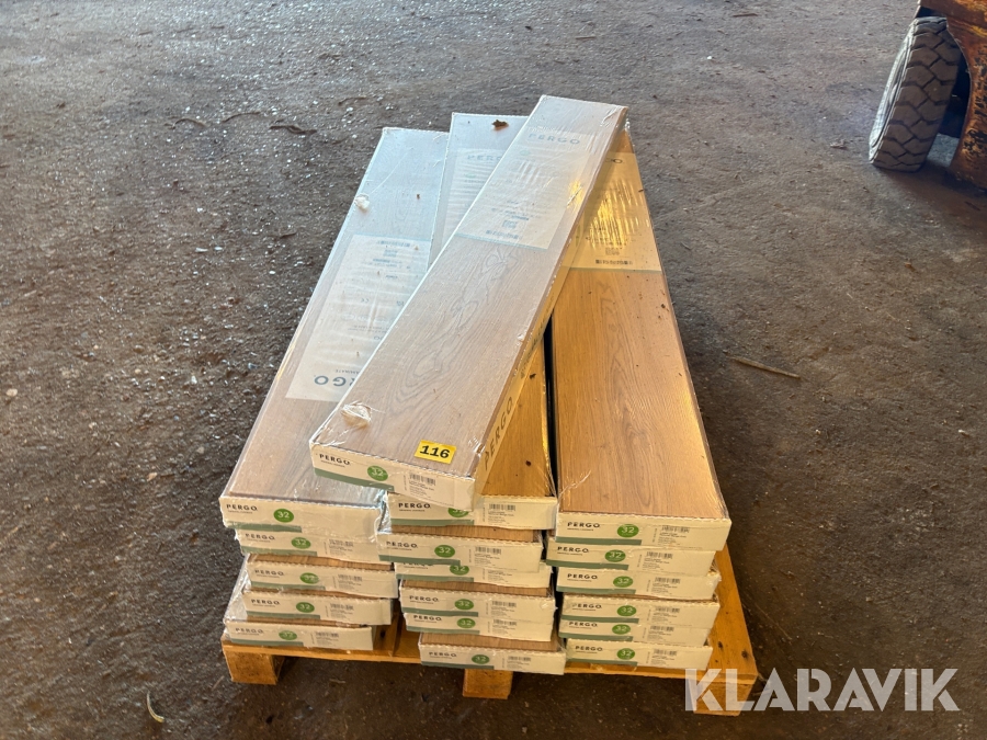 Gulv Pergo Original Laminate ESPOO 32 Class – Natural Beige Oak 18styk