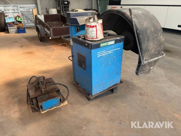 Afbalanceret apparat Hofmann Geodyna 85 L til lastbiler /busser