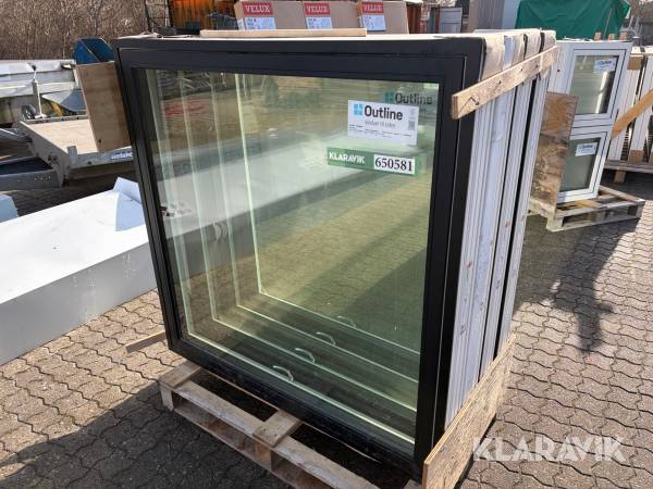 Vinduer Outline Træalu 3 lags 4 styk