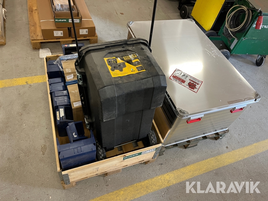 Lot - Værktøjskasser Jumbo, Stanley og Beka