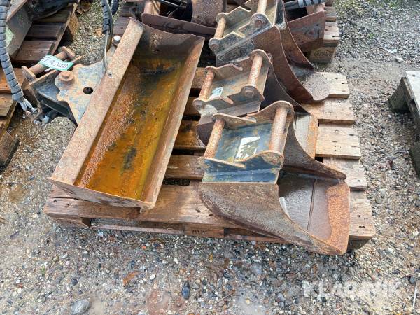 Hydraulisk kipskovl med 3 skovle JST