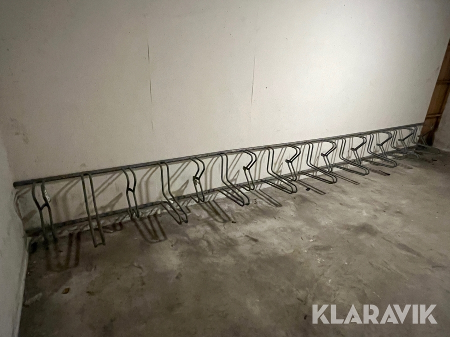 Cykelstativ til 19 cykler