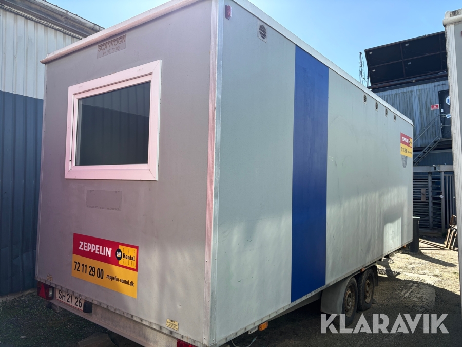 Personalevogn 4 Mands Scanvogn 2000