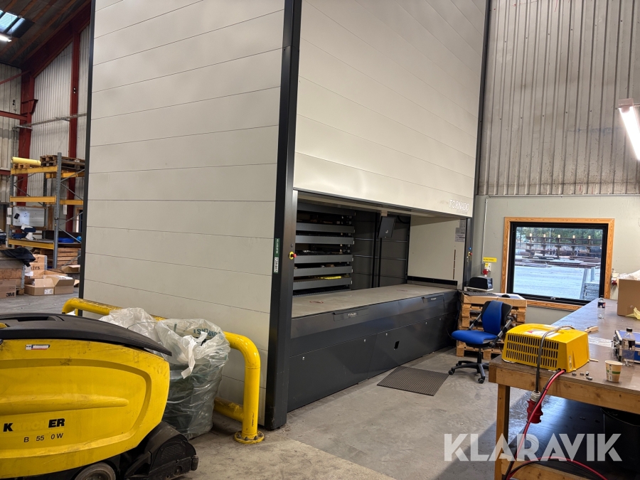 Lagerrobot Tornado 400/8-500-7000-105-36 med indhold