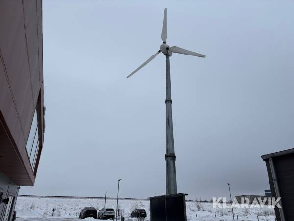 Vindmølle Osiris 10 kw med tilbehør