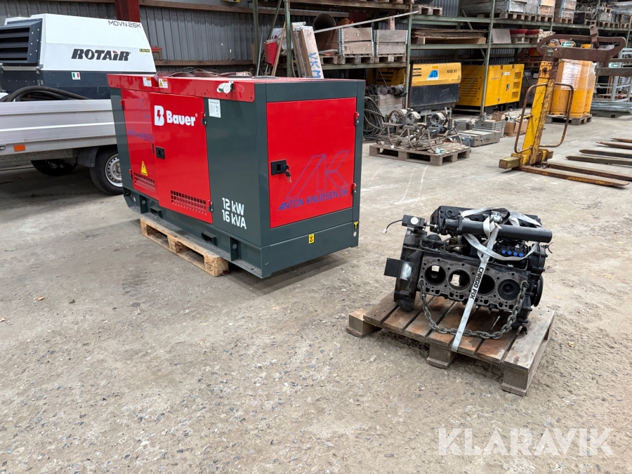 Generator Bauer GFS-12kW