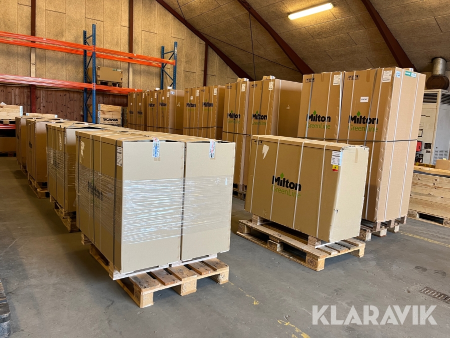 Varmepumpe Milton GreenLine 9 og 12 kW 10 sæt inde- og ude del