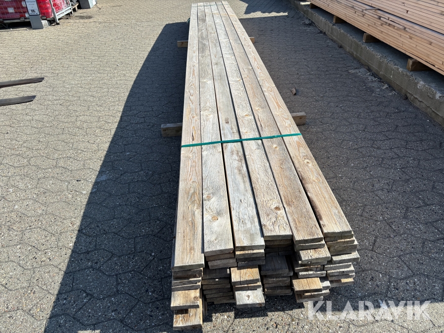 Høvlet forskalling 22 x 95 mm 72 Styk