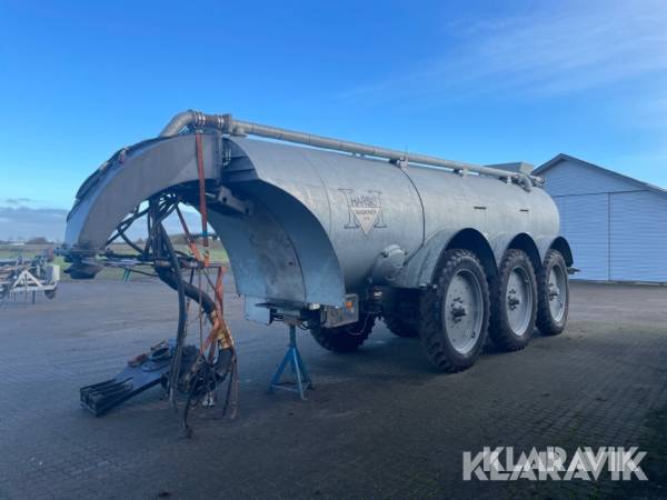 Gyllevogn Harsø 20 ton specialdesignet med svanehals