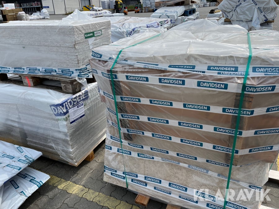Fibercement plader Troldtekt/Fibrotec Fin/Ultrafin 148 styk