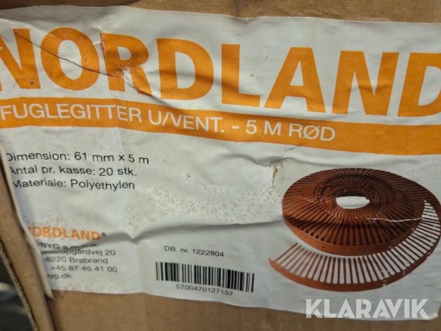 Tag tilbehør, Lolland, Klaravik auktioner