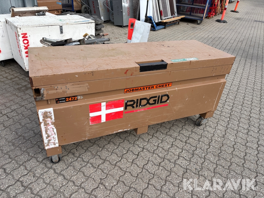 Værktøjskasse Ridgid JobMaster Chest 2472
