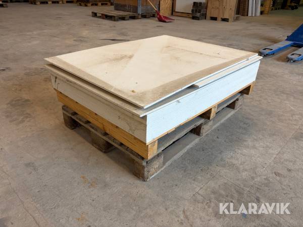 Fermacell - fibergips plader - 16 hele + 7 små