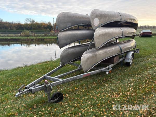 Kanoer med trailer Inkas 525 AL-B 6 styk