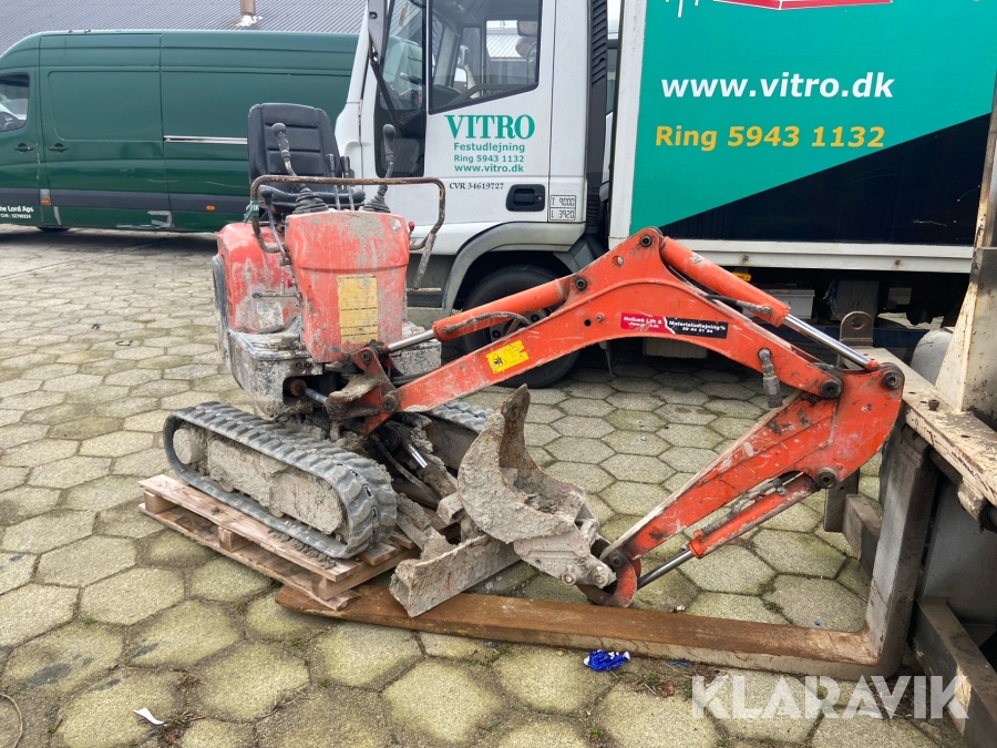 Gravemaskine Kubota 800 kg el