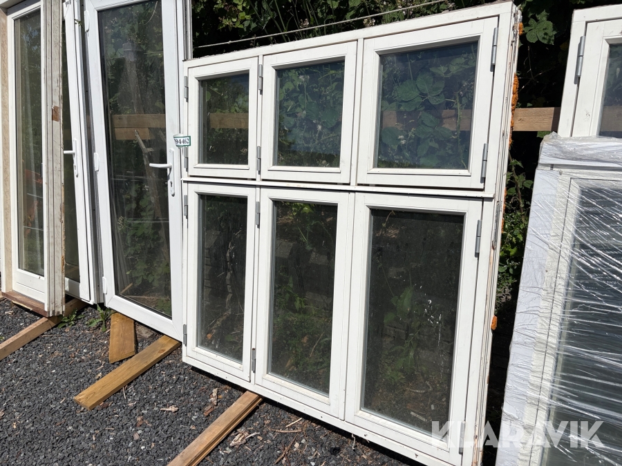 Vindue 1558x1568mm 1 styk