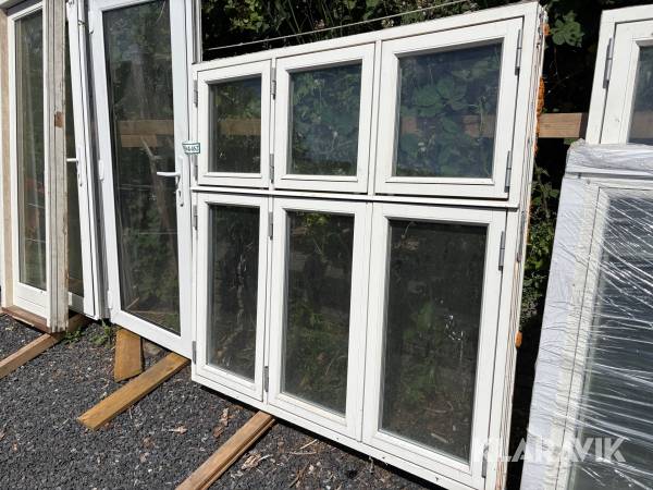 Vindue 1558x1568mm 1 styk