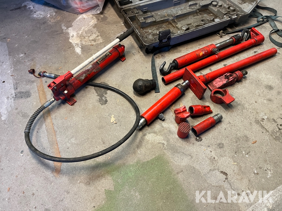 Opretter sæt hydraulisk