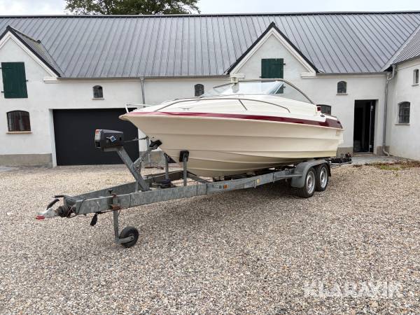 Båd Skibsplast 560 med trailer