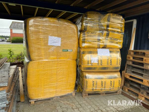 Isolering Isover 39 Flex 28 styks i alt - Cirka 150 kvadratmeter