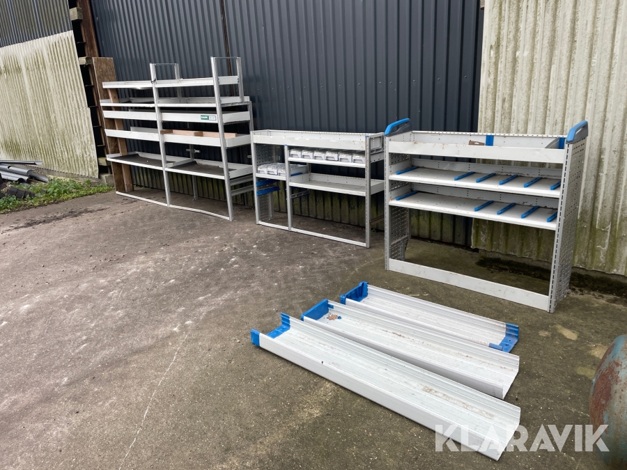 Lagerhylder Diverse 3 stk