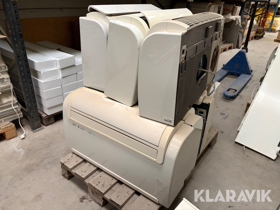 Varmepumper Olimpia spendid 9hp 7 styk