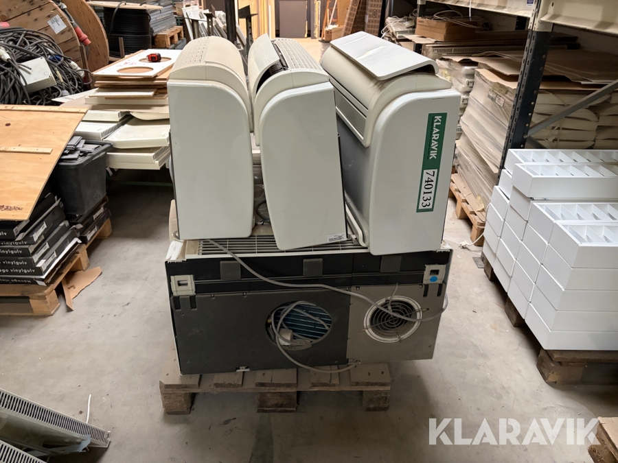 Varmepumper Olimpia spendid 9hp 7 styk