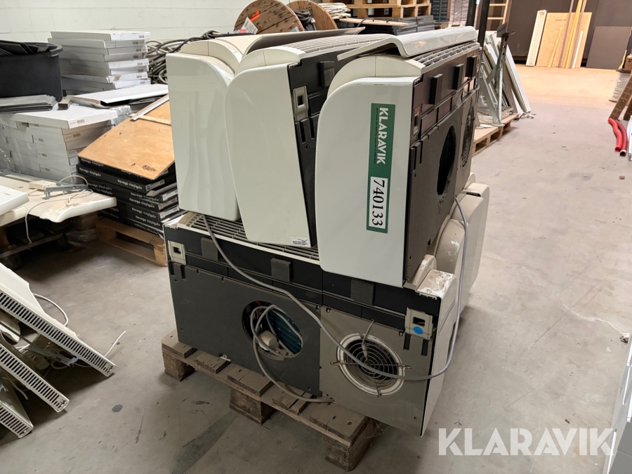 Varmepumper Olimpia spendid 9hp 7 styk