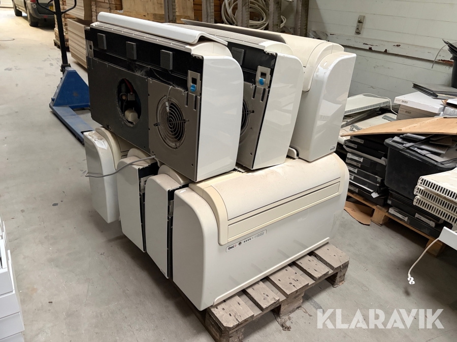 Varmepumper Olimpia spendid 9hp 7 styk