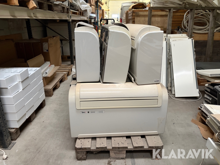 Varmepumper Olimpia spendid 9hp 7 styk