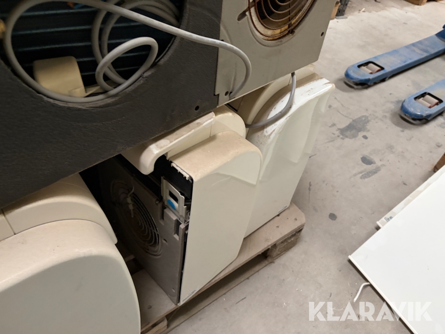 Varmepumper Olimpia spendid 9hp 7 styk