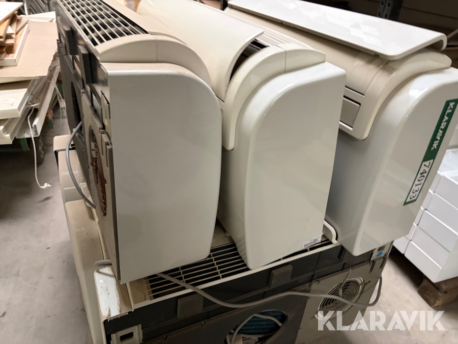 Varmepumper Olimpia spendid 9hp 7 styk