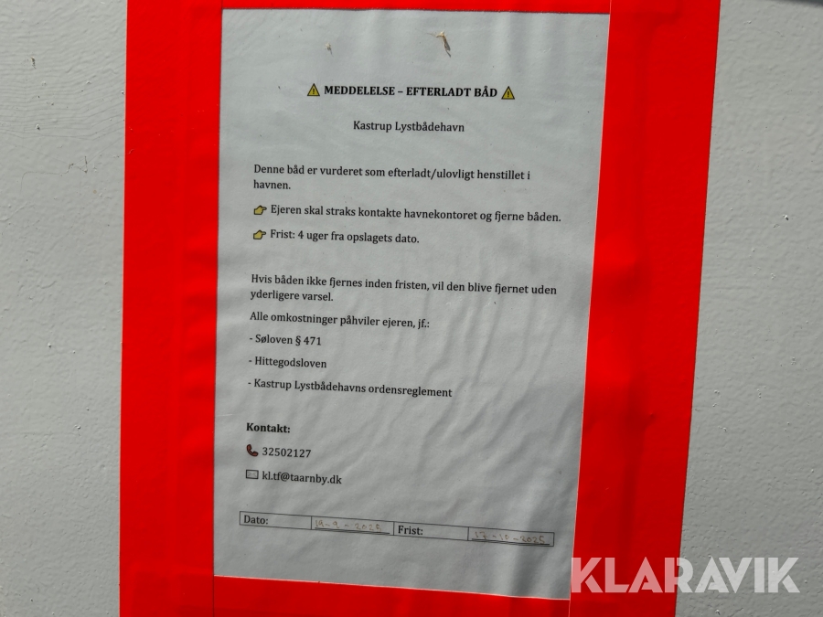 Motorbåd / Kabinebåd 25 fod