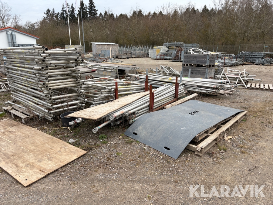 Facade stillads komplet